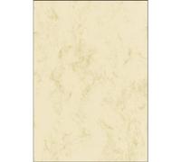 SIGEL Marble Paper A4 | DP397, light beige marble, 200 gsm, 50 sheets