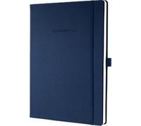 Sigel Notebook Conceptum A4 Ruled Casebound Hardback Midnight Blue 194 Pages