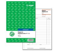 Sigel RP510 Rapport/Director Report A5 100 Sheets with Blue Carbon Paper, 100 Sh