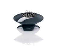 SIGEL SA161 Paper Clip Dispenser, Ø 9.5 x 5.5 cm, Dark Grey