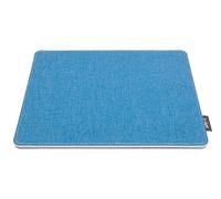 SIGEL SA203 Mouse pad, linen look, 25 x 0,7 x 20 cm, light Blue/Dark Grey