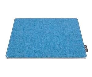 SIGEL SA203 Mouse pad, linen look, 25 x 0,7 x 20 cm, light Blue/Dark Grey