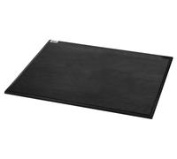 SIGEL SA532 Mouse Pad, imitation leather, 22 x 20 cm, Black