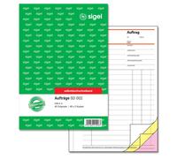 Sigel SD001 Application, Set of 2, A5 2 x 40 Pages, Non-Carbon Writing Pack of 1