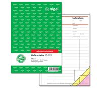 Sigel SD011 Duplicate Delivery Note A5, 3X 40 Sheets Pack of 1