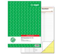 SIGEL SD056 Cash Book EDP A4, 2 x 40 Sheets, Self-Copying, Pack of 1 Pack of 1 S