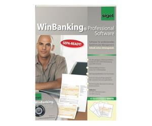 Sigel SW235 WinBanking Professional, Software for Bank Form Management Includes Bank Forms Assorted