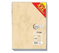 SIGEL T1081 Marbled Writing Paper, A4, 90 gsm double sided, Beige, 250 sheets