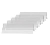 SIGEL TA132 Sign Holder, tent form, for 19 x 6 cm, double-sided presentation, ri