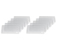 SIGEL TA138 Sign Holder, tent form, for 9,5 x 4,2 cm, double-sided presentation,
