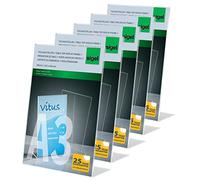 SIGEL TA213 Sign Holder, slanted, for A3, single-sided presentation, uv resistant acrylic, transparent, 5 Pieces