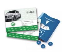 Sigel Travel Book for Cars A6 Size 2 Stück + Parkscheibe