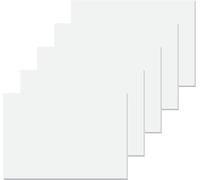 SIGEL Undated Paper Desk Pad A2, Pack of 5 | HO300, paper desk pad/drawing pad, plain white, 5 x 30 sheets
