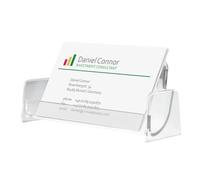 SIGEL VA120 Business Card Holder for up to 50 cards, clear