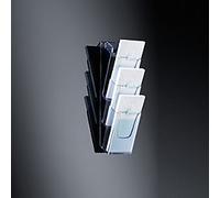 Sigel Wall-Mounted Literature Holders A6 Information systems and catering accessories Fixture Mounted clear LH137 12 x 11.5 x 37.5 cm LH137
