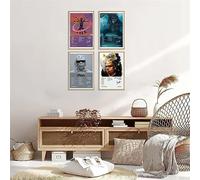 sigeliu Gunna Poster A Gift & A Curse Poster Album Cover Limited Edition Posters (Set of 4) Unframed 8in x 12in(20x30cm) Paper Poster Bedroom Decor Office Room Decor Gift
