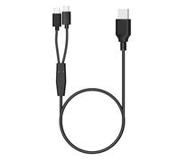 Sigely USB Charger Cable Compatible with OCOOPA Zippo UNIHAND Okayice AUIIAH ORORO Fit for Magnetic Rechargeable Hand Warmers Heated Gloves Socks Apparel Portable Replacement 2-in-1 Type-C Dual Cord