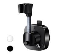 SIGERIO Suction Cup Shower Head Holder - 360° Adjustable. Adhesive Shower Head Hanger with Hook. Shower Handle/Wand/ Hose Bracket. Tool-Free Wall Mount for Handheld Showerheads. Fits Bathroom and RV