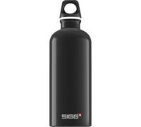 SIGG 600ml Aluminium Traveller Black leak proof water bottle