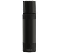 SIGG - Stainless Steel Insulated Water Bottle - Thermos Bottle Alpine Star Black, with Cup - 20hr Hot, 72hr Cold - Compact & Robust - Leakproof - BPA-Free - Outdoor, Camping & Hiking - 0.75L