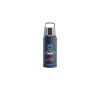 Sigg - Aluminium drinking bottle for children - WMB ONE Batman Into Action Blue - Suitable for carbonated drinks - Leak-proof - Feather light - BPA-f