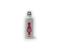 SIGG Aluminium Drinking Bottle White Pregnant Mum with Twins-8845.1