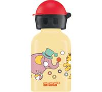 SIGG - Aluminium Kids Water Bottle - KBT Fantoni - Leakproof - Lightweight - BPA Free - Climate Neutral Certified - Light Yellow - 0.3L