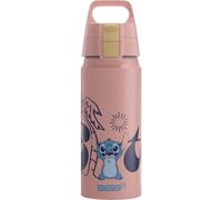 Sigg - Aluminium Kids Water Bottle - WMB ONE Disney Stitch - Suitable For Carbonated Beverages - Leakproof - Lightweight - BPA Free - Climate Neutral