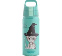 Sigg - Aluminium Kids Water Bottle - WMB ONE Harry Potter - Suitable For Carbonated Beverages - Leakproof - Lightweight - BPA Free - Climate Neutral Certified - Blue - 0.6L