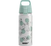 Sigg - Aluminium Kids Water Bottle - WMB ONE Lion King Simba & Nala - Suitable For Carbonated Beverages - Leakproof - Lightweight - BPA Free - Climate
