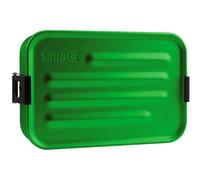 Sigg - Aluminium Lunchbox Plus S Green - with Food Separator - Award Winning - Dishwasher & Microwave Safe - Leakproof - Featherweight - BPA Free - Green - 0.8L