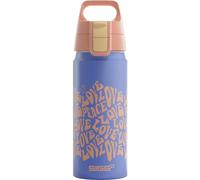 Sigg - Aluminium Water Bottle For Kids - WMB ONE Wave - Suitable For Carbonated Drinks - Leakproof - Lightweight - BPA Free - Climate Neutral
