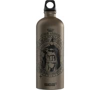 Sigg - Aluminium Water Bottle - Traveller Guardian - Climate Neutral Certified - Suitable For Carbonated Beverages - Leakproof - Lightweight - BPA Free - Grey - 1L