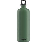 Sigg - Aluminium Water Bottle - Traveller Leaf Green - Climate Neutral Certified - Suitable For Carbonated Beverages - Leakproof - Lightweight - BPA Free - Leaf Green - 1 L