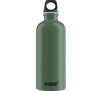 Sigg - Aluminium Water Bottle - Traveller Leaf Green - Climate Neutral Certified - Suitable For Carbonated Beverages - Leakproof - Lightweight - BPA