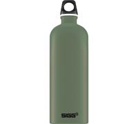 Sigg - Aluminium Water Bottle - Traveller Leaf Green - Climate Neutral Certified - Suitable For Carbonated Beverages - Leakproof - Lightweight - BPA