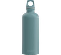 Sigg - Aluminium Water Bottle - Traveller Morning Blue - Swiss Made - Climate Neutral Certified - Suitable for Carbonated Drinks - Leak-Proof - Feather-Light - BPA-Free - Outdoor - Blue - 0.6L