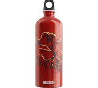 Sigg - Aluminium Water Bottle - Traveller Quidditch - Climate Neutral Certified - Suitable For Carbonated Beverages - Leakproof - Lightweight - BPA Free - Red - 1L