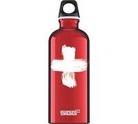 SIGG - Aluminium Water Bottle - Traveller - Swiss Made - Climate Partner Certified - Suitable for Carbonated Drinks - Leakproof - Lightweight - BPA-Free - 600ML / 1L / 1.5L