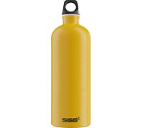 Sigg - Aluminium Water Bottle - Traveller Yellow - Climate Neutral Certified - Suitable For Carbonated Beverages - Leakproof - Lightweight - BPA Free