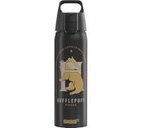 SIGG - Aluminium Water Bottle - WMB One Hufflepuff - Suitable for Carbonated Drinks - Leak-Proof - Feather-Light - BPA-Free - Climate Partner - Sports & School - 0.75 L