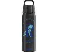 SIGG - Aluminium Water Bottle - WMB One Ravenclaw - Made in Switzerland - Climate Partner - Suitable for Carbonated Drinks - Leak-Proof - BPA-Free - Outdoor - Black - 0.75 L