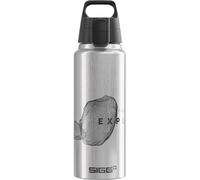 Sigg - Aluminium Water Bottle - WMB Pathfinder Alu - Climate Neutral Certified - Suitable For Carbonated Beverages - Leakproof - Lightweight - BPA Free - Alu With Design - 1L