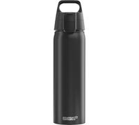 SIGG - Aluminum Water Bottle - WMB One Black - ClimatePartner Certified - Suitable for Carbonated Beverages - Leakproof & Lightweight - BPA Free - Black - 0.75 L