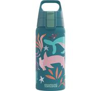 Sigg - Insulated Kids Water Bottle - Shield One Therm - Suitable For Carbonated Beverages - Leakproof - Dishwasher Safe - BPA Free - 90% Recycled Stainless Steel - 0.5L