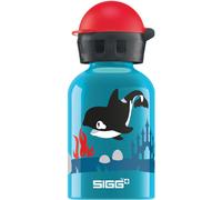 Sigg Children's Drinking Bottle (0.3 L), Pollutant-Free Children's Bottle with Leak-Proof Lid, Lightweight Kids' Water Bottle Made of Aluminium