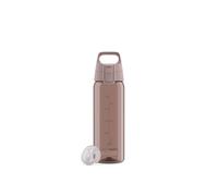 Sigg - Tritan Water Bottle - Total Color ONE Morning Blue - Suitable For Carbonated Beverages - Dishwasher Safe - Leakproof - Featherweight BPA Free - 0.6L