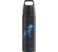 SIGG - Aluminium Water Bottle - WMB One Ravenclaw - Made in Switzerland - Climate Partner - Suitable for Carbonated Drinks - Leak-Proof - BPA-Free - Outdoor - Black - 0.75 L