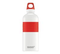 Sigg Cyd Bottle White 0.6Ltr: Red Colour: Red