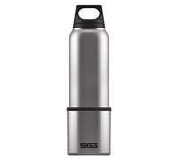 SIGG Hot & Cold Brushed Thermo Water Bottle (0.5 L), Pollutant-Free and Insulated Thermos Flask, Thermal Stainless Steel Water Bottle